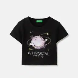 Girl Micro Print T-shirt-picture-25