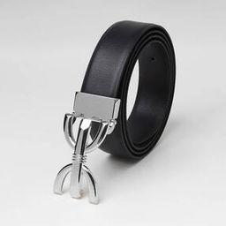 Belt with C-Mirror Buckle Closure-image-11