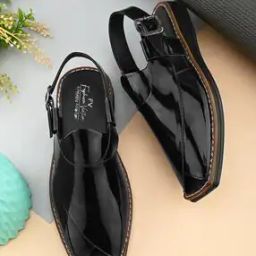 Men Strappy Sandals with Patent leather upper-picture-24