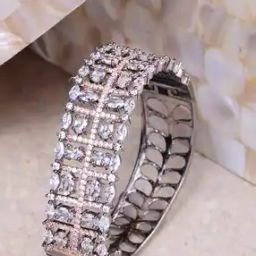 Stone-Studded Cuff Bracelet-image-45