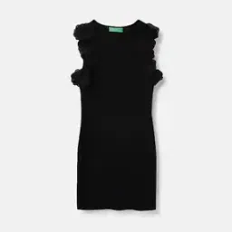 united colors of benetton Girls Fit and Flare Dress-picture-0