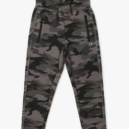 Boys Camouflage Print Straight Track Pants-image-52