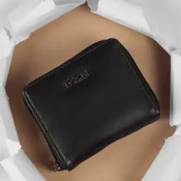 Women Zip-Around Wallet with Metal Accent-image-10