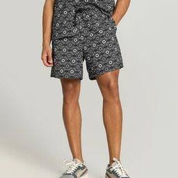 Printed Regular Fit Bermuda Shorts with Insert Pockets-image-21