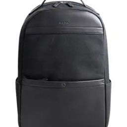Men Text-Embossed Backpack with Adjustable Strap-22