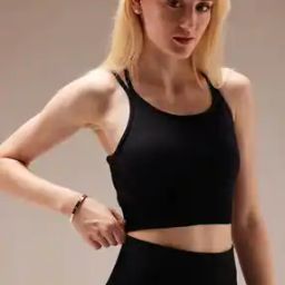 Women Padded Criss-Cross Back Sports Bra-image-65
