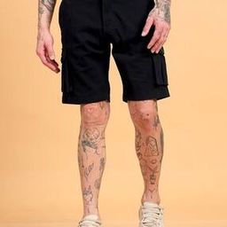 Men Cargo Shorts with Insert-Pockets-image-35