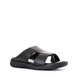 Textured Slip-On Sandals-image-43
