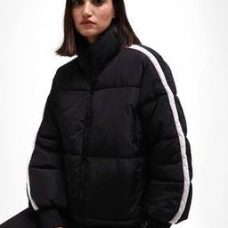 Zip-Front Puffer Jacket with Insert Pockets-24