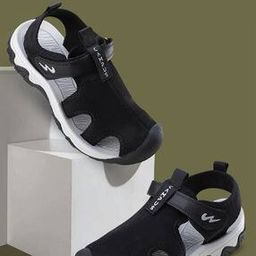 Double Strap Sandals with Velcro Fastening-picture-25