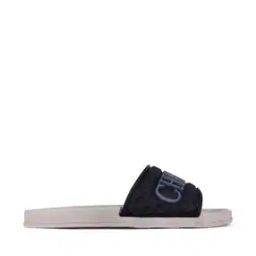 Women Applique Print Round-Toe Slides-picture-42