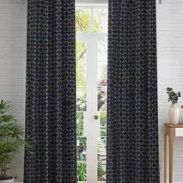 Set of 2 Printed Door Curtains-5