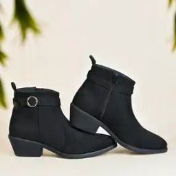 Women Slip-On Ankle-Length Boots-picture-28