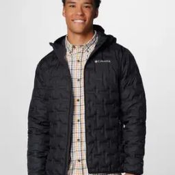 Men Regular Fit Puffer Jacket with Hoodie-image-60