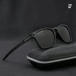 CCEclipseBlackSC1EL1141 UV-Protected Square Sunglasses-22