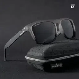 eyewearlabs CDefenderGreySC2EL1170 UV-Protected Square Sunglasses-picture-28