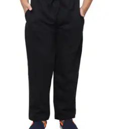 Boys Fitted Track Pants with Insert Pockets-image-2