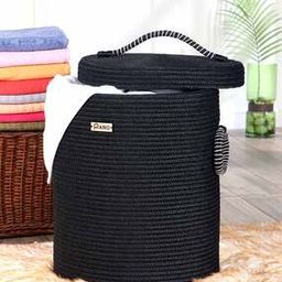 Multi Purpose Laundry Basket with Lid-23