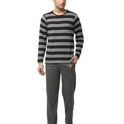Striped Lounge T-shirt & Pants-image-5