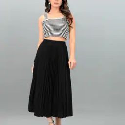 Women A-line Skirt-image-122