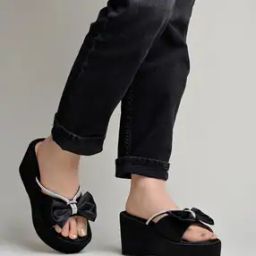 Women Platforms with Bow Accent-image-23