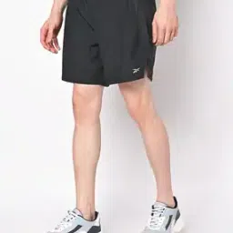 Flat-Front Shorts with Elasticated Waistband-picture-8