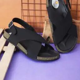 Men Cross-Strap Sandals with Buckle Closure-picture-27