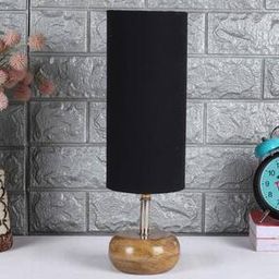 Wooden Table Lamp with Cylindrical Shape-image-11