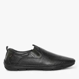Perforated Slip-On Casual Shoes-image-17