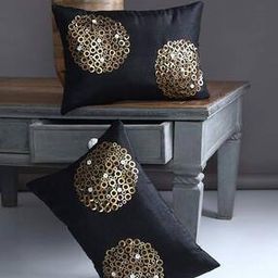 Set Of 2 Hand Embroidery Cushion Covers - 12X18 inch-43