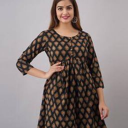 Floral Print Round-Neck Top-image-15