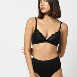 Lightly Padded Non-Wired Bra-image-66