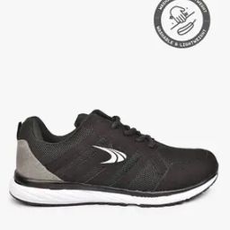 Panelled Lace-Up Running Shoes-image-51