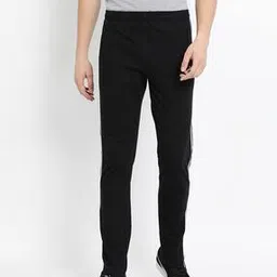 crocodile Men Logo Print Straight Track Pants-picture-32