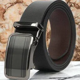 Men Belt with Auto-Lock Buckle Closure-image-19