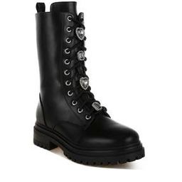 london rag Women Rhinestone Studded Chunky Boots-picture-13