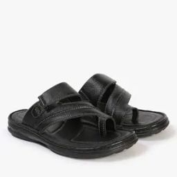 Leather Toe-Ring Sandals-image-66