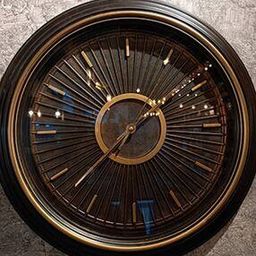 Round Shape Wall Clock For Home Decor-image-37