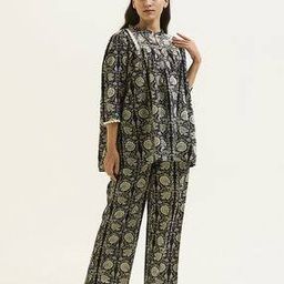 Women Floral Print 2-Piece Co-Ord Set-image-32