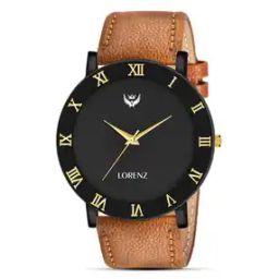 MK-3090K Analogue Watch with Leather Strap-image-5