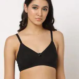 Non Padded Non Wired Cotton Soft Bra EC14-picture-46
