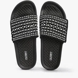 Women Polka-Dot Print Slides-picture-53