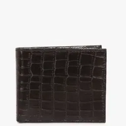 Men Croc-Embossed Bi-Fold Wallet-12