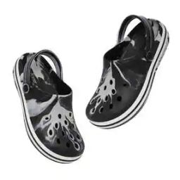 Men Printed Slip-On Round-Toe Clogs-2