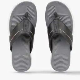 Round-Toe Slip-On Sandals-44