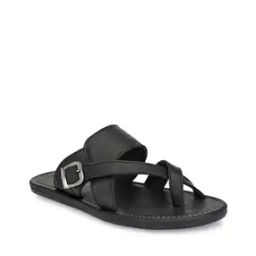 Toe-Ring Sandals with Buckle Fastening-image-90