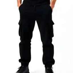 Men Joggers with Elasticated Waist-picture-20