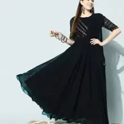 Embroidery Gown Dress-image-11