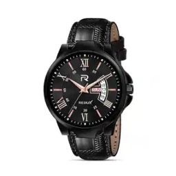 Men RWS0232S Analogue Watch with Leather Strap-image-93