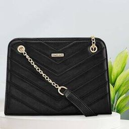Women Logo Embossed Shoulder Bag with Double Handle-20